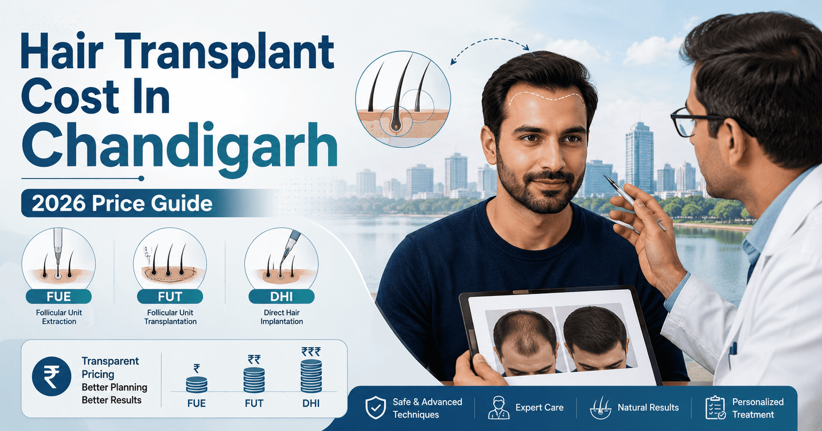 Hair Transplant Cost In Chandigarh