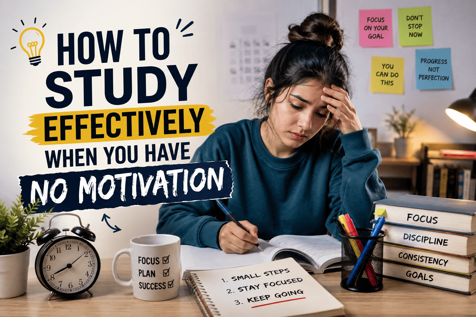 how to study when unmotivated