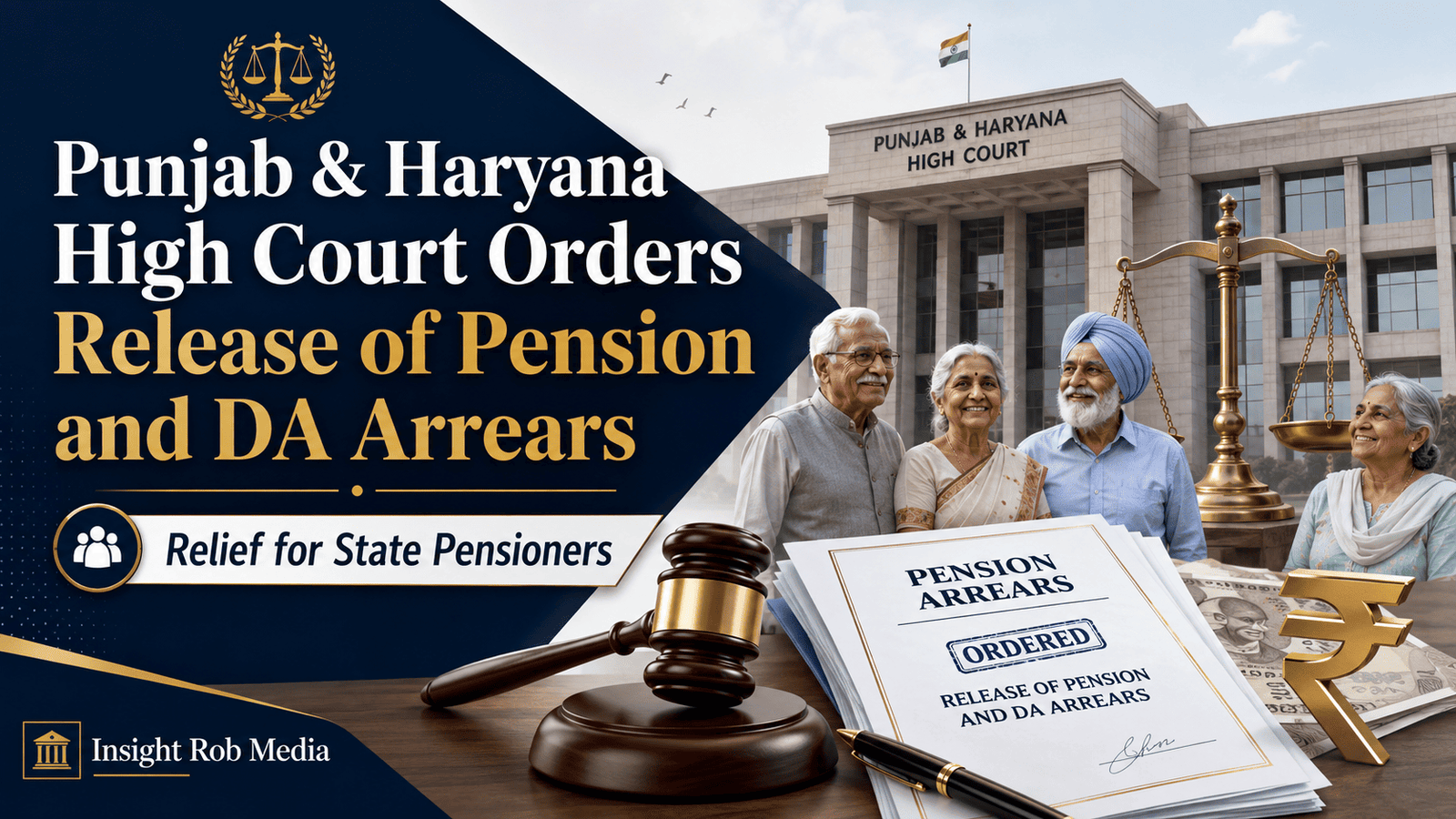 Punjab & Haryana Pension Relief Announcement