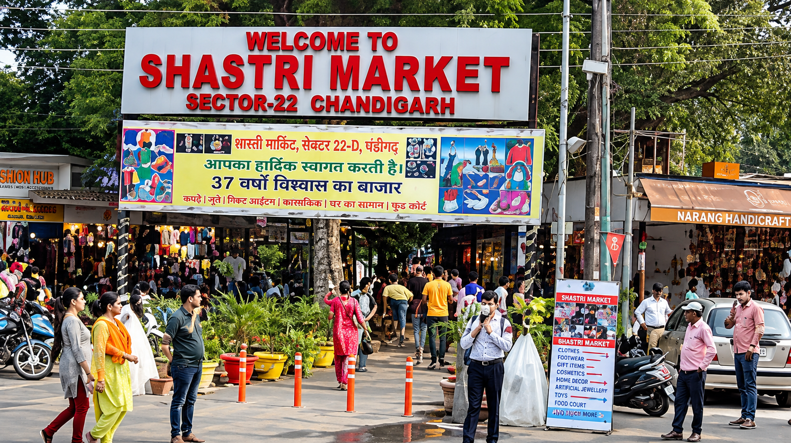 Shastri Market Sector 22 Chandigarh: Timings, Location, Shopping Prices & Complete Guide