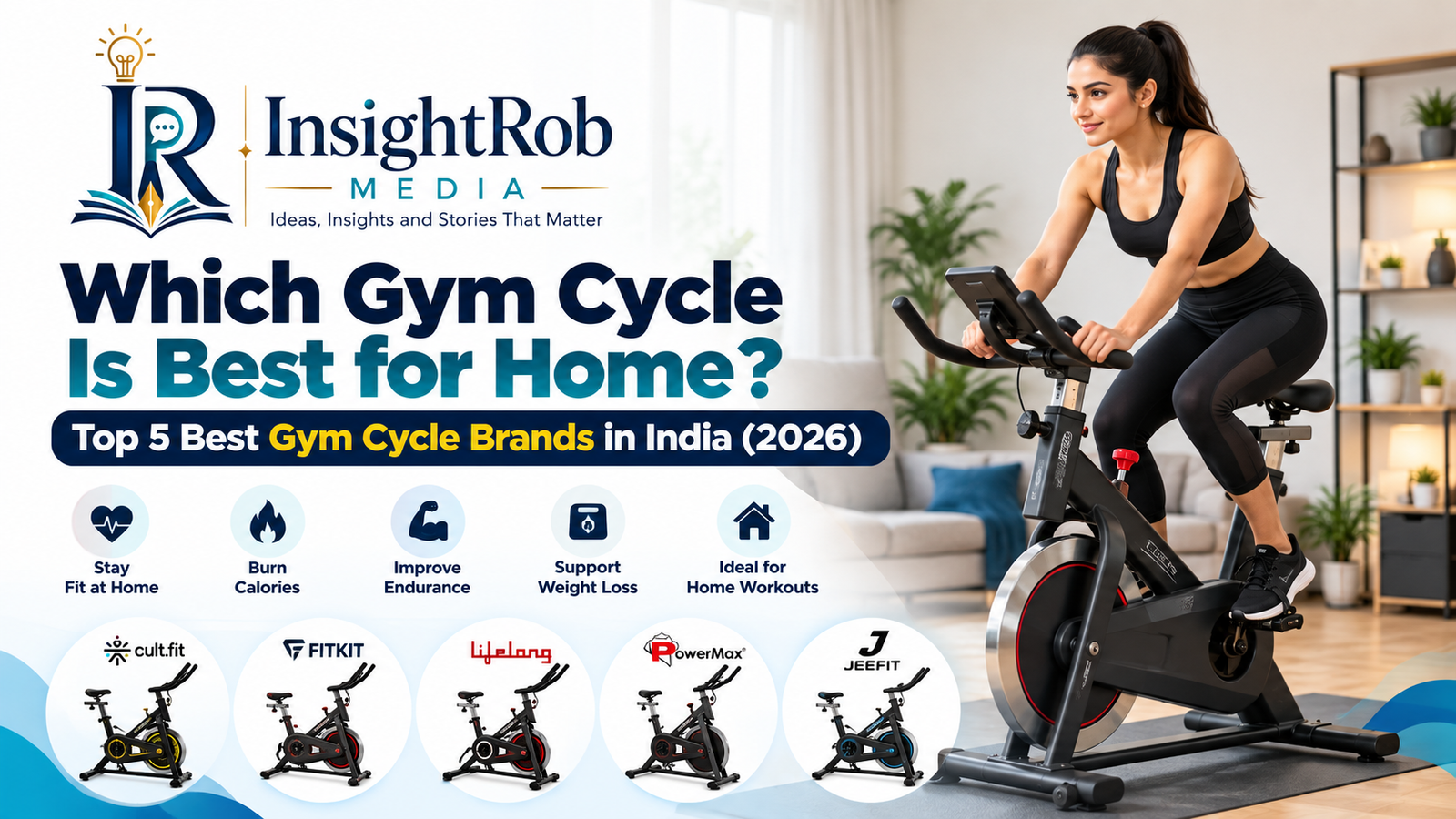Which Gym Cycle Is Best for Home? Top 5 Best Gym Cycle Brands in India (2026)